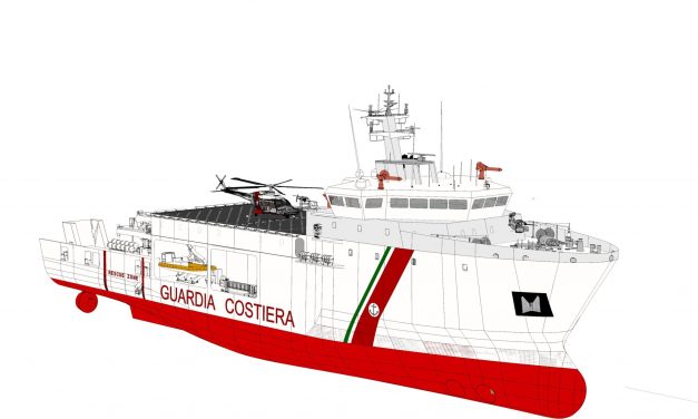 Fincantieri, nuova nave multiruolo “green” per la Guardia Costiera