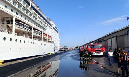 Porto Marghera, incendio a bordo della MSC Armonia<h2 class='anw-subtitle'>Intervento di Guardia costiera e Vigili del fuoco: fiamme domate dall'equipaggio. Controlli in corso sulla nave</h2>