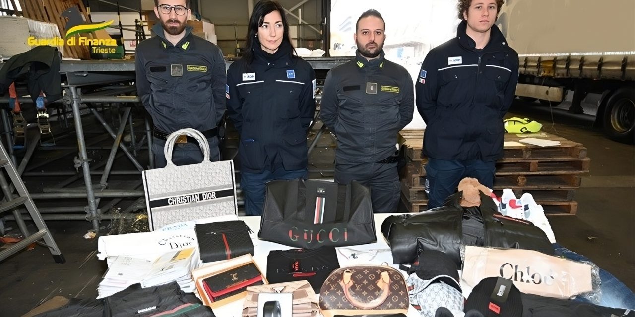 Abbigliamento contraffatto, sequestro record al porto di Trieste<h2 class='anw-subtitle'>Guardia di Finanza e Agenzia delle Dogane intercettano traffico tra Italia e Germania, proveniente dalla Turchia</h2>