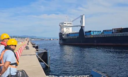 Porto di Fiume, prime gru al nuovo terminal container<h2 class='anw-subtitle'>Sbarcate nei giorni scorsi sulla banchina del Rijeka Gateway (A. P. Moeller Maersk)</h2>