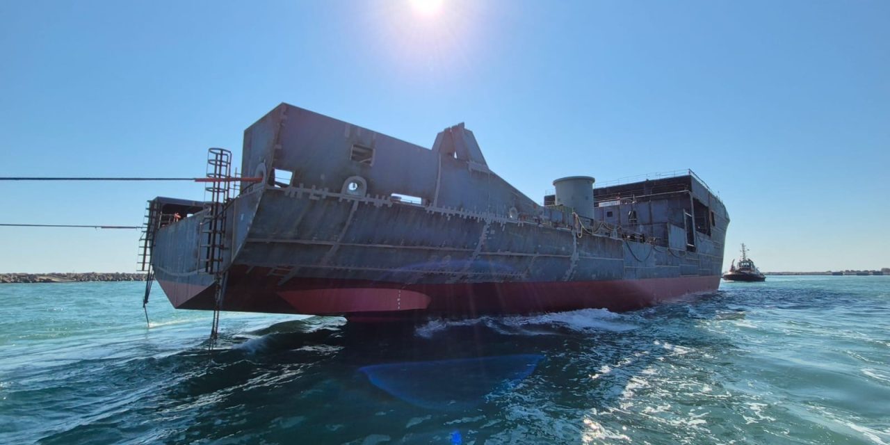 Varo in laguna a Venezia per la nave di T. Mariotti<h2 class='anw-subtitle'>L'unità destinata alla Marina militare è già in viaggio verso Genova</h2>