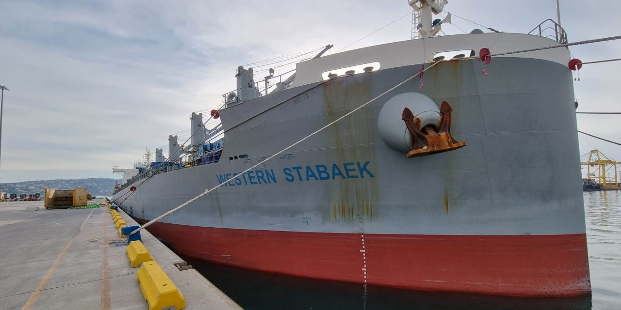 Porto di Trieste, nave da record alla Piattaforma logistica di HHLA<h2 class='anw-subtitle'>Sbarcato alluminio per un traffico che potrebbe avere nuovi sviluppi</h2>