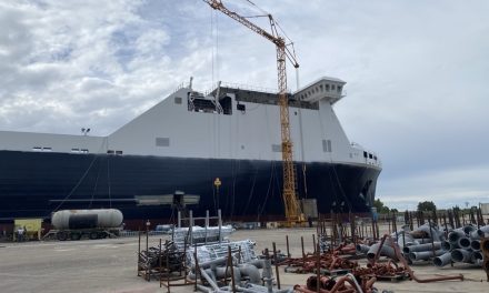 Cantiere Navale Visentini vara Ro-Ro per la Mann Lines<h2 class='anw-subtitle'>L'unità è stata progettata dallo studio Naos di Trieste, che sta lavorando a un sistema di vele per questa tipologia di navi</h2>