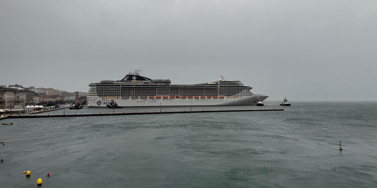 Porto di Trieste, nave da crociera ferma per la bora<h2 class='anw-subtitle'>Regolari le altre attività commerciali, anche per gli interventi di Capitaneria e servizi nautici</h2>