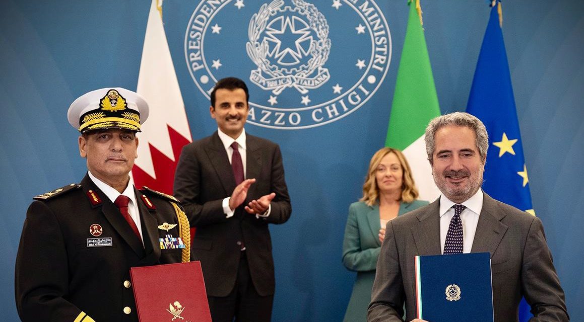 Accordo Fincantieri-Qatar per radar anti-drone<h2 class='anw-subtitle'>Firmato un Memorandum of understanding con Barzan Holdings</h2>